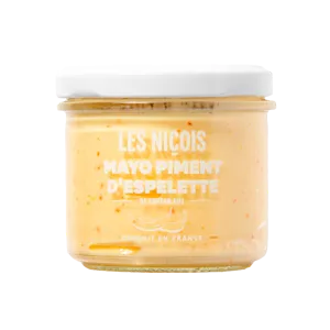 Espelette Pepper Mayo, 105g - LES NIÇOIS