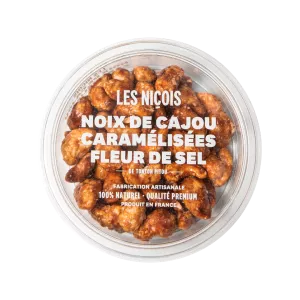 Noix de Cajou Caramélisées, 110g - LES NIÇOIS
