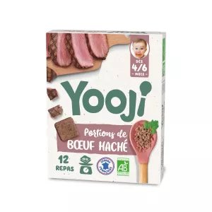 120g Hache Boeuf Bio Yooji