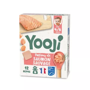 120g Hache Saumon Msc Yooji