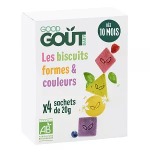 Les biscuits formes & couleurs - Good Goût
