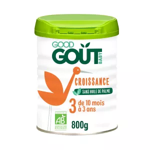Lait  De Vache 3ème Age 800g - Arrêt à écoulement - GOOD GOUT