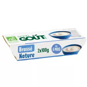 Brassé Nature 2x100g - GOOD GOUT