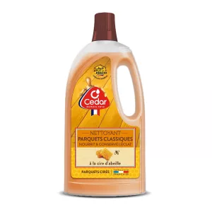 1Lビーワックスを備えた家庭用クレンザークラシックな寄木細工床 - O'cedar