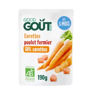 Carottes Poulet 190g - GOOD GOUT