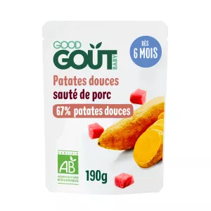 Patates Douces Sauté De Porc 190g - GOOD GOUT