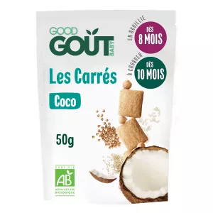 Carrés Coco 50g - GOOD GOUT