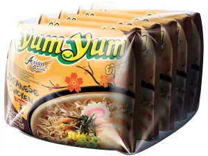 Soupe Nouilles Pack Poulet Shoyu 5x60g - YUM YUM