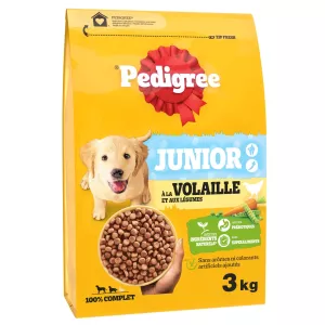 Корм для юных собак с птицей и овощами 3кг. - PEDIGREE