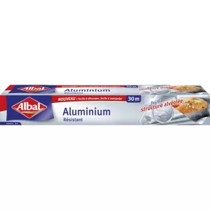 Papier Aluminium Résistant 30m - ALBAL