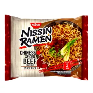 रेमन बैग मसालेदार बीफ़ - NISSIN