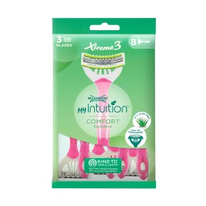 Rasoir Femme My Intuition Comfort Sensitive 8rasoirs -  WILKINSON