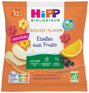 30g Etoiles Fruits Bio 12m