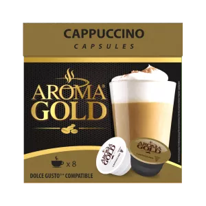 卡布奇诺咖啡兼容 Dolce Gusto X (8 + 8) - Aroma Gold