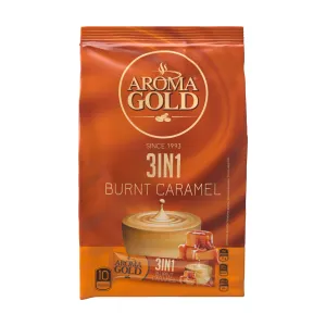 Café Instantané Caramel (brunt Caramel) 3en1 X10 - Aroma Gold