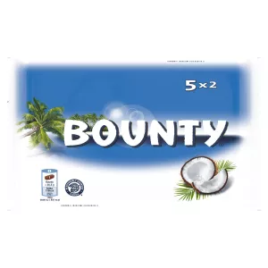 Barres Chocolatées Noix De Coco Et Chocolat Au Lait 5x57g - Bounty
