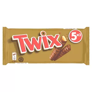 Barres de Chocolats Chocolat et Caramel 250g - TWIX