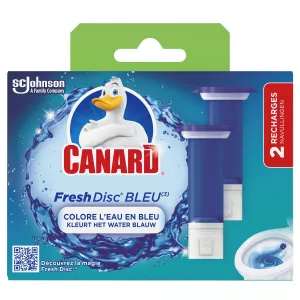 Bloc WC Fresh Disc Blue Eau 2x6 - Canard Wc