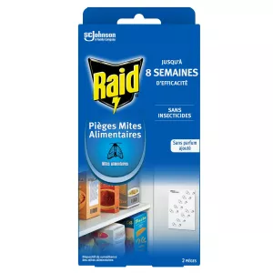 Piège Alimentaire pour Mites x2 - RAID
