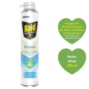 Insecticide Freeze Fourmis Et Cafards X350 Ml -raid