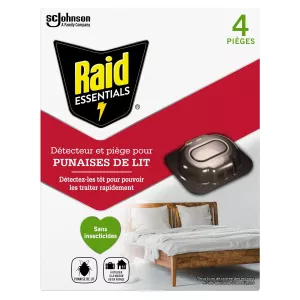 Piège Insectes Punaise de Lit x4 - RAID