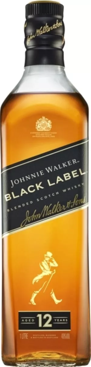 1l Wh 40 Black J Walker - JOHNNIE WALKER