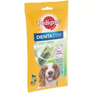 デンタスティックス フレッシュスティック 中型犬用 7本 180g - PEDIGREE