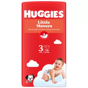 Huggies Little Movers T3 X56 - HUGGIES