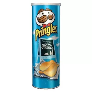 Chips  salt&vinegar 165g - PRINGLES