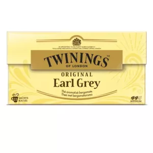 Thé original earl grey aromatisé bergamote x25 50g - TWININGS