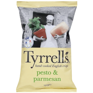 Картофельные чипсы Славный Песто, 150г - TYRRELLS