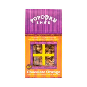 Chocolate Orange Popcorn Shed 80g - Popcorn Shed