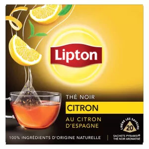 Black tea with Spanish lemon zest 20s - Lipton