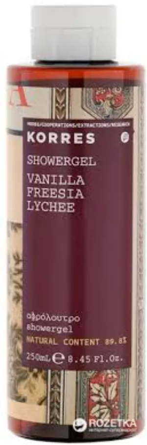 Korres Gel Douche Vanille Free
