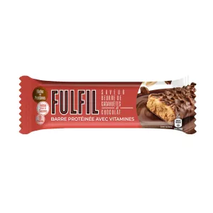 Barre protéinée avec vitamine chocolat et peanut butter 55g -FULFIL