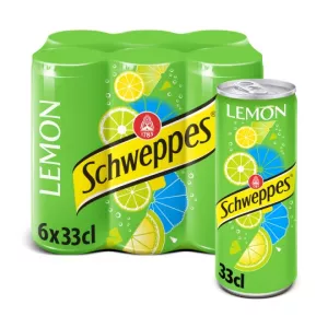 レモンフレーバーソーダ 6x33cl - SCHWEPPES