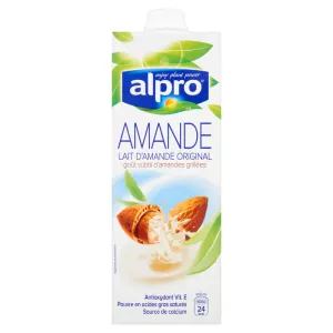 Bebida Vegetal Leite de Amêndoas Torradas 1l - Alpro
