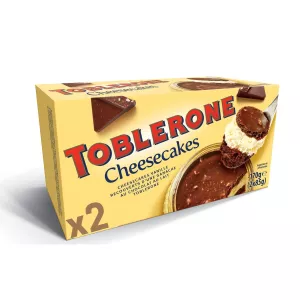 Ванильный и шоколадный десерт чизкейк 170 г - Toblerone