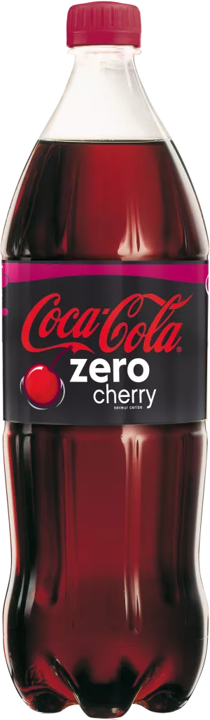Soda ya Cherry isiyo na sukari 1.25L - COCA-COLA