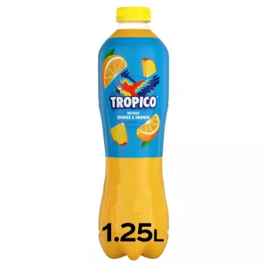 Bebida de Fruta Laranja e Abacaxi 1.25cl - Tropico