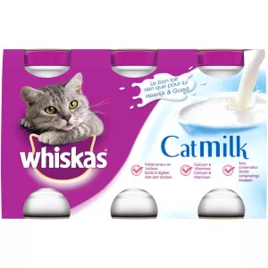 Maziwa kwa paka za watu wazima na wadogo Catmilk 3x200 ml - WHISKAS