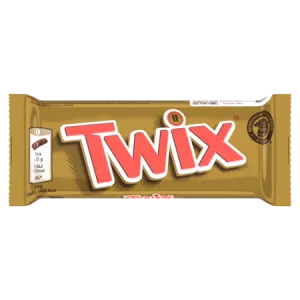 Barres Chocolatées Biscuits Enrobés De Chocolat Et Caramel 50g - Twix