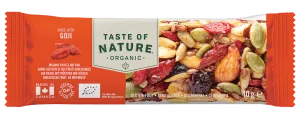 Barre Baie De Goji Bio 40g - TASTE OF NATURE