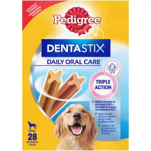 Sticks chiens Dentastix chien maxi 28 sticks 1080 g - PEDIGREE