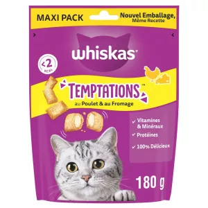 Лакомство для кошек с курицей и сыром 180г - Whiskas