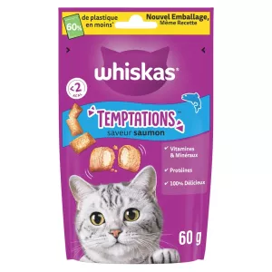 成猫零食三文鱼味 60g - Whiskas