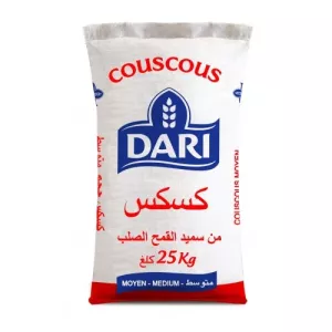 Couscous Medium 25kg - DARI