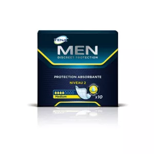 Boxer Protections Fuites Urinaires Homme Niveau 2 Men Active Fit x10 - TENA