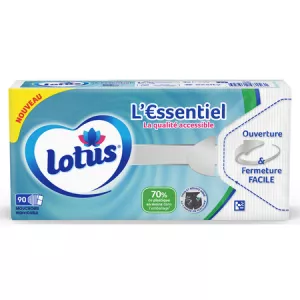 Mouchoir Blanc L'essentiel x90 - LOTUS