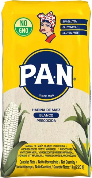 Farine De Mais Blanche 1kg - Harina Pan